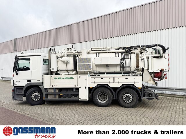 Mercedes-Benz Actros 2536 L 6x2, Müller Saug- und Spülwagen - Veegwagen: afbeelding 5 Mercedes-Benz Actros 2536 L 6x2, Müller Saug- und Spülwagen - Veegwagen: afbeelding 5