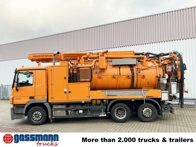 Mercedes-Benz Actros 2544 L 6x2, Lenkachse, Kroll - Veegwagen: afbeelding 3 Mercedes-Benz Actros 2544 L 6x2, Lenkachse, Kroll - Veegwagen: afbeelding 3