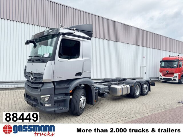 Mercedes-Benz Actros 2546 L 6x2, Retarder, Lenk-/Lift, LED, - Chassis vrachtwagen: afbeelding 1 Mercedes-Benz Actros 2546 L 6x2, Retarder, Lenk-/Lift, LED, - Chassis vrachtwagen: afbeelding 1