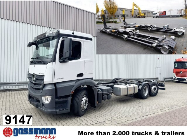 Mercedes-Benz Actros 2548 L 6x2, Retarder, Lenk-/Liftachse - Haakarmsysteem vrachtwagen: afbeelding 1 Mercedes-Benz Actros 2548 L 6x2, Retarder, Lenk-/Liftachse - Haakarmsysteem vrachtwagen: afbeelding 1