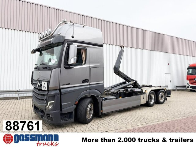 Mercedes-Benz Actros 2552 L 6x2, Lenk/Lift, Retarder, - Haakarmsysteem vrachtwagen: afbeelding 1 Mercedes-Benz Actros 2552 L 6x2, Lenk/Lift, Retarder, - Haakarmsysteem vrachtwagen: afbeelding 1