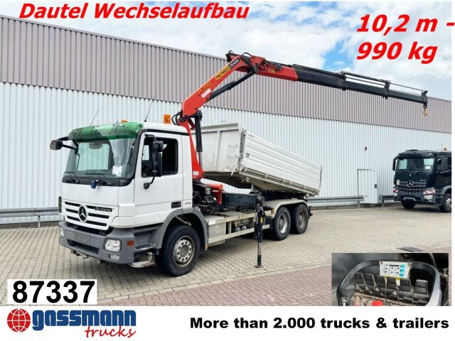 Mercedes-Benz Actros 2644/48 LK 6x4, Dautel Wechselsystem, - Kipper vrachtwagen, Kraanwagen: afbeelding 1 Mercedes-Benz Actros 2644/48 LK 6x4, Dautel Wechselsystem, - Kipper vrachtwagen, Kraanwagen: afbeelding 1