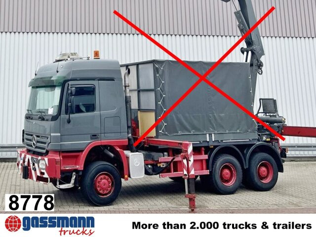 Mercedes-Benz Actros 3346 AK 6x6 - Chassis vrachtwagen: afbeelding 1 Mercedes-Benz Actros 3346 AK 6x6 - Chassis vrachtwagen: afbeelding 1