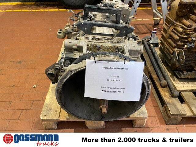 Mercedes-Benz Actros Schaltgetriebe G 240-16 mit Retarder - Versnellingsbak voor Vrachtwagen: afbeelding 2 Mercedes-Benz Actros Schaltgetriebe G 240-16 mit Retarder - Versnellingsbak voor Vrachtwagen: afbeelding 2