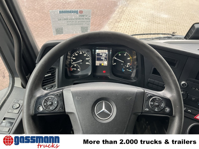 Vrachtwagen met open laadbak, Kraanwagen Mercedes-Benz Antos 2540 L 6x2, Lenkachse, HMF 2110-L3: afbeelding 6 Vrachtwagen met open laadbak, Kraanwagen Mercedes-Benz Antos 2540 L 6x2, Lenkachse, HMF 2110-L3: afbeelding 6