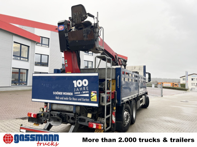 Vrachtwagen met open laadbak, Kraanwagen Mercedes-Benz Antos 2540 L 6x2, Lenkachse, HMF 2110-L3: afbeelding 11 Vrachtwagen met open laadbak, Kraanwagen Mercedes-Benz Antos 2540 L 6x2, Lenkachse, HMF 2110-L3: afbeelding 11