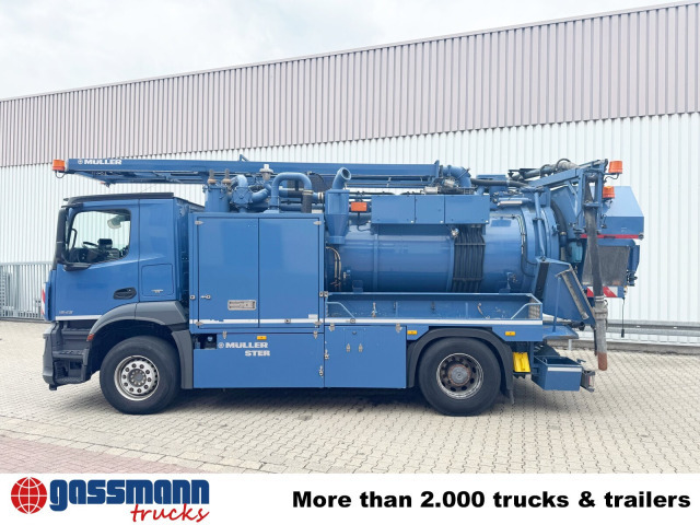 Mercedes-Benz Arocs 1843 L 4x2, Müller Canalmaster ca. 8m³, - Veegwagen: afbeelding 5 Mercedes-Benz Arocs 1843 L 4x2, Müller Canalmaster ca. 8m³, - Veegwagen: afbeelding 5