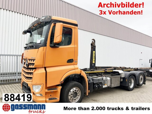Mercedes-Benz Arocs 2552 L 6x2, Lenk-/Liftachse - Haakarmsysteem vrachtwagen: afbeelding 1 Mercedes-Benz Arocs 2552 L 6x2, Lenk-/Liftachse - Haakarmsysteem vrachtwagen: afbeelding 1