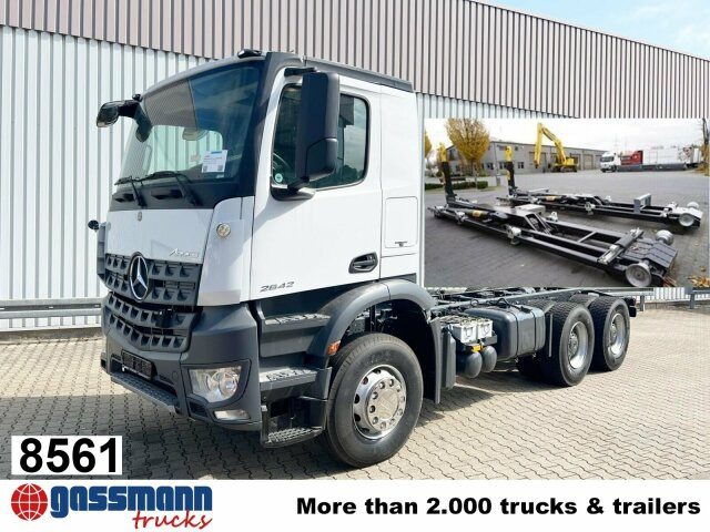 Mercedes-Benz Arocs 2642 K 6x4/33 , Retarder, Motorabtrieb - Haakarmsysteem vrachtwagen: afbeelding 1 Mercedes-Benz Arocs 2642 K 6x4/33 , Retarder, Motorabtrieb - Haakarmsysteem vrachtwagen: afbeelding 1