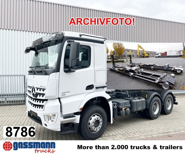 Mercedes-Benz Arocs 2645 K 6x4, Retarder, MirrorCam - Haakarmsysteem vrachtwagen: afbeelding 1 Mercedes-Benz Arocs 2645 K 6x4, Retarder, MirrorCam - Haakarmsysteem vrachtwagen: afbeelding 1