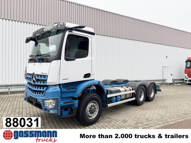 Mercedes-Benz Arocs 2651 L 6x6, HydroDrive, MirrorCam, - Chassis vrachtwagen: afbeelding 1 Mercedes-Benz Arocs 2651 L 6x6, HydroDrive, MirrorCam, - Chassis vrachtwagen: afbeelding 1