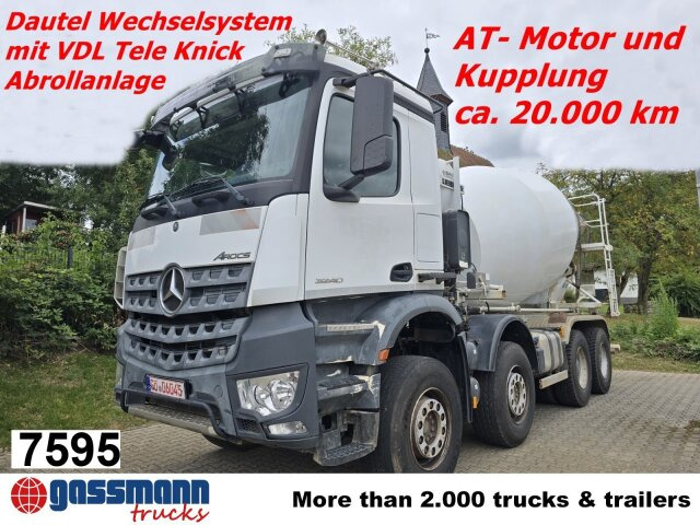 Mercedes-Benz Arocs 3240 8x4, 9 cbm Liebherr HTM 904 F - Betonmixer: afbeelding 1 Mercedes-Benz Arocs 3240 8x4, 9 cbm Liebherr HTM 904 F - Betonmixer: afbeelding 1
