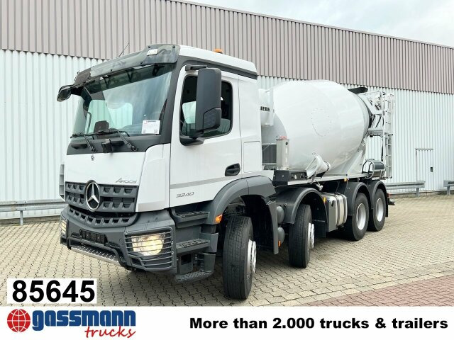 Mercedes-Benz Arocs 3240 B 8x4/4, Liebherr HTM 905 Mischer ca. - Betonmixer: afbeelding 1 Mercedes-Benz Arocs 3240 B 8x4/4, Liebherr HTM 905 Mischer ca. - Betonmixer: afbeelding 1