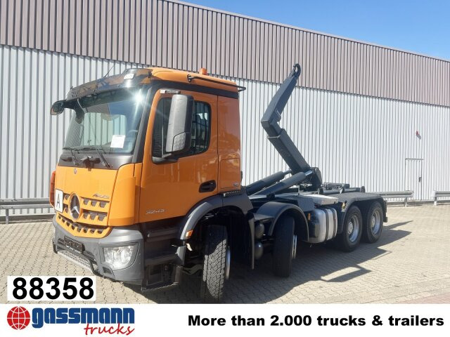 Mercedes-Benz Arocs 3243 LK 8x4/4, Motorabtrieb - Haakarmsysteem vrachtwagen: afbeelding 1 Mercedes-Benz Arocs 3243 LK 8x4/4, Motorabtrieb - Haakarmsysteem vrachtwagen: afbeelding 1