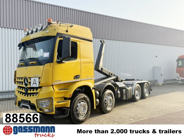 Mercedes-Benz Arocs 3245 LK 8x4/4, Navi, Motorabtrieb, Meiller - Haakarmsysteem vrachtwagen: afbeelding 1 Mercedes-Benz Arocs 3245 LK 8x4/4, Navi, Motorabtrieb, Meiller - Haakarmsysteem vrachtwagen: afbeelding 1