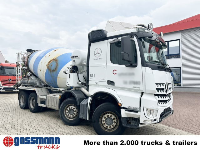Betonmixer Mercedes-Benz Arocs 3251 8x4/4, Betonmischer Liebherr ca. 9m³: afbeelding 8 Betonmixer Mercedes-Benz Arocs 3251 8x4/4, Betonmischer Liebherr ca. 9m³: afbeelding 8