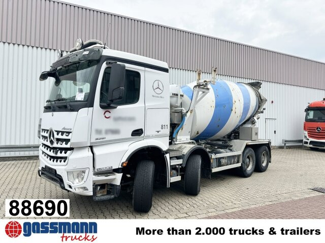 Mercedes-Benz Arocs 3251 LB 8x4/4, Betonmischer Liebherr ca. - Betonmixer: afbeelding 1 Mercedes-Benz Arocs 3251 LB 8x4/4, Betonmischer Liebherr ca. - Betonmixer: afbeelding 1
