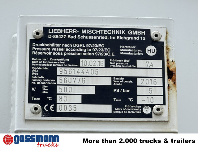 Mercedes-Benz Arocs 3251 LB 8x4/4, Betonmischer Liebherr ca. - Betonmixer: afbeelding 4 Mercedes-Benz Arocs 3251 LB 8x4/4, Betonmischer Liebherr ca. - Betonmixer: afbeelding 4