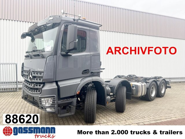 Mercedes-Benz Arocs 3253 L 8x4/4, MultimediaCockpit, Navi, - Chassis vrachtwagen: afbeelding 1 Mercedes-Benz Arocs 3253 L 8x4/4, MultimediaCockpit, Navi, - Chassis vrachtwagen: afbeelding 1