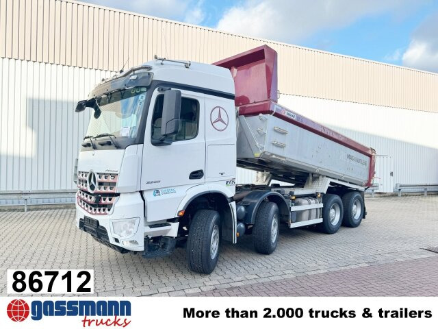 Mercedes-Benz Arocs 3258 LK 8x4/4, Retarder, Stahlmulde ca. - Kiepwagen: afbeelding 1 Mercedes-Benz Arocs 3258 LK 8x4/4, Retarder, Stahlmulde ca. - Kiepwagen: afbeelding 1
