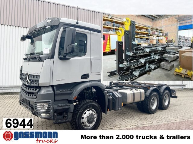 Mercedes-Benz Arocs 3340/46 A 6x6/39, Grounder - Haakarmsysteem vrachtwagen: afbeelding 1 Mercedes-Benz Arocs 3340/46 A 6x6/39, Grounder - Haakarmsysteem vrachtwagen: afbeelding 1