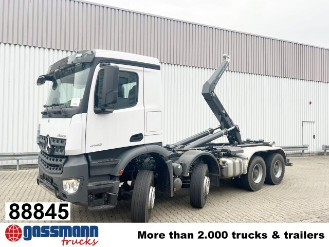 Mercedes-Benz Arocs 4142/48  8x4/4, Grounder, Meiller RS26 - Haakarmsysteem vrachtwagen: afbeelding 1 Mercedes-Benz Arocs 4142/48  8x4/4, Grounder, Meiller RS26 - Haakarmsysteem vrachtwagen: afbeelding 1