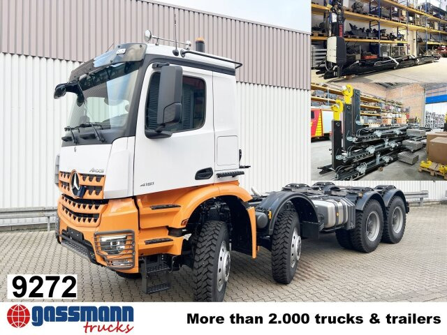 Mercedes-Benz Arocs 4151 AK 8x8/4, Grounder - Haakarmsysteem vrachtwagen: afbeelding 1 Mercedes-Benz Arocs 4151 AK 8x8/4, Grounder - Haakarmsysteem vrachtwagen: afbeelding 1