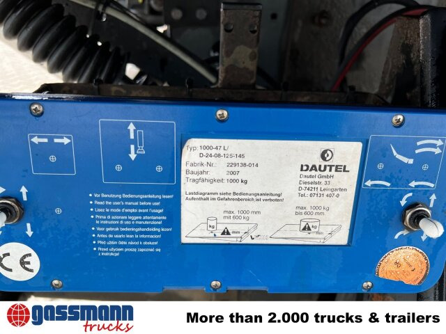 Mercedes-Benz Atego 1224 L, Möbelkoffer, Dautel LBW, 42 cbm - Bakwagen: afbeelding 2 Mercedes-Benz Atego 1224 L, Möbelkoffer, Dautel LBW, 42 cbm - Bakwagen: afbeelding 2