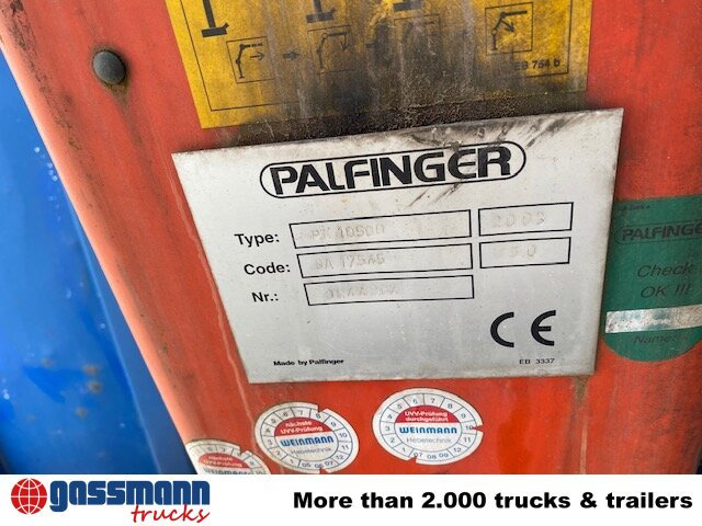 Mercedes-Benz Atego 1823 4x2 mit Kran Palfinger PK10500, - Kipper vrachtwagen, Kraanwagen: afbeelding 3 Mercedes-Benz Atego 1823 4x2 mit Kran Palfinger PK10500, - Kipper vrachtwagen, Kraanwagen: afbeelding 3