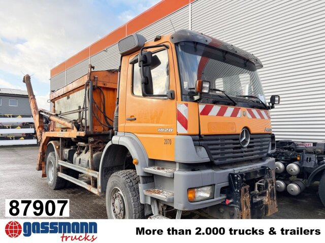 Mercedes-Benz Atego 1828 4x4, Tele-Absetzer, - Portaalarmsysteem vrachtwagen: afbeelding 1 Mercedes-Benz Atego 1828 4x4, Tele-Absetzer, - Portaalarmsysteem vrachtwagen: afbeelding 1