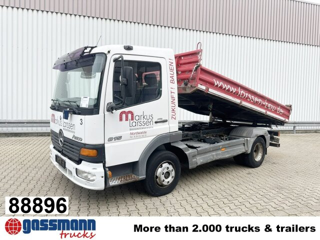 Mercedes-Benz Atego 815 K 4x2, 2x AHK - Kipper vrachtwagen: afbeelding 1 Mercedes-Benz Atego 815 K 4x2, 2x AHK - Kipper vrachtwagen: afbeelding 1