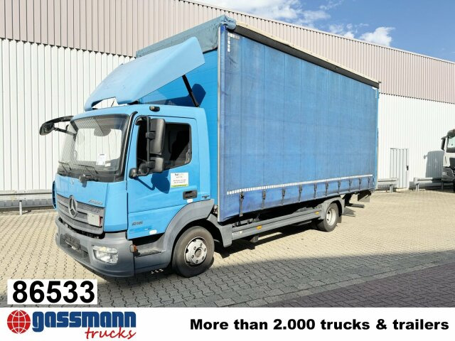 Mercedes-Benz Atego 816 L 4x2, Dautel LBW - Vrachtwagen met open laadbak: afbeelding 1 Mercedes-Benz Atego 816 L 4x2, Dautel LBW - Vrachtwagen met open laadbak: afbeelding 1