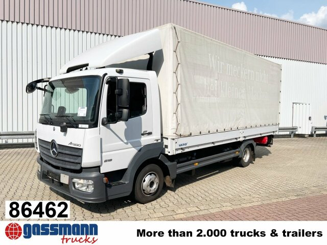 Mercedes-Benz Atego 818/23 L 4x2 mit Sörensen LBW - Vrachtwagen met open laadbak: afbeelding 1 Mercedes-Benz Atego 818/23 L 4x2 mit Sörensen LBW - Vrachtwagen met open laadbak: afbeelding 1