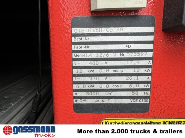 Mercedes-Benz Atego 925 4x4, Seilwinde, Einzelbereifung, - Brandweerwagen: afbeelding 5 Mercedes-Benz Atego 925 4x4, Seilwinde, Einzelbereifung, - Brandweerwagen: afbeelding 5