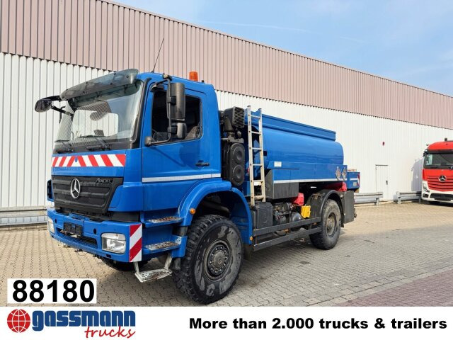 Mercedes-Benz Axor 1829 A 4x4, Willig Tank ca. 8500l, 2 - Tankwagen: afbeelding 1 Mercedes-Benz Axor 1829 A 4x4, Willig Tank ca. 8500l, 2 - Tankwagen: afbeelding 1