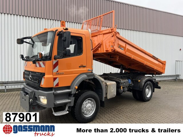 Mercedes-Benz Axor 1833 AK 4x4, Winterdienstausstattung - Kipper vrachtwagen: afbeelding 1 Mercedes-Benz Axor 1833 AK 4x4, Winterdienstausstattung - Kipper vrachtwagen: afbeelding 1