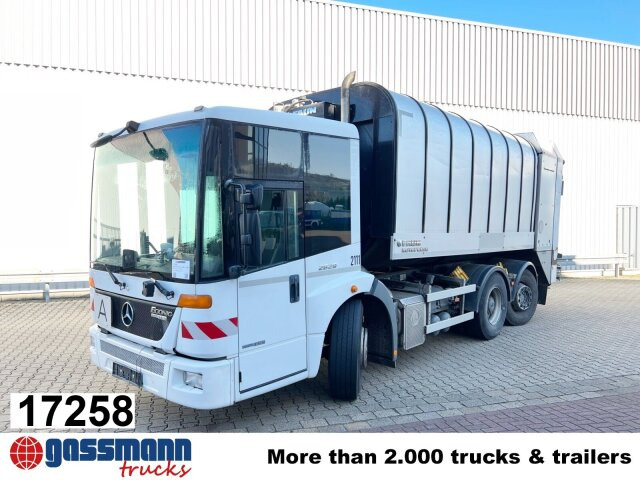 Mercedes-Benz Econic 2629 LL 6x2/4 NLA, EEV, Lenkachse, FAUN - Vuilniswagen: afbeelding 1 Mercedes-Benz Econic 2629 LL 6x2/4 NLA, EEV, Lenkachse, FAUN - Vuilniswagen: afbeelding 1