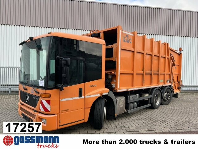Mercedes-Benz Econic 2629 LL 6x2/4 NLA, EEV, Lenkachse, Haller - Vuilniswagen: afbeelding 1 Mercedes-Benz Econic 2629 LL 6x2/4 NLA, EEV, Lenkachse, Haller - Vuilniswagen: afbeelding 1