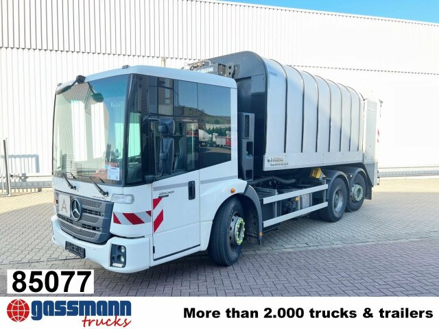 Mercedes-Benz Econic 2635 LL 6x2/4 NLA, Lenkachse, FAUN - Vuilniswagen: afbeelding 1 Mercedes-Benz Econic 2635 LL 6x2/4 NLA, Lenkachse, FAUN - Vuilniswagen: afbeelding 1