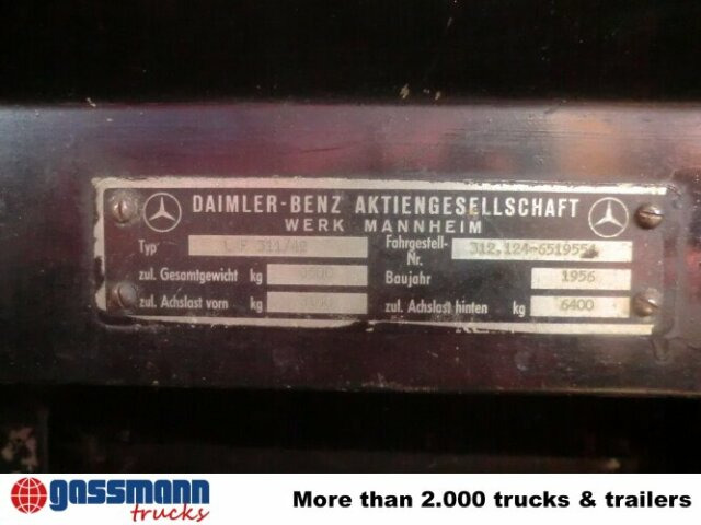 Mercedes-Benz LAF 311 4x4 LF16, Feuerwehr - Brandweerwagen: afbeelding 3 Mercedes-Benz LAF 311 4x4 LF16, Feuerwehr - Brandweerwagen: afbeelding 3