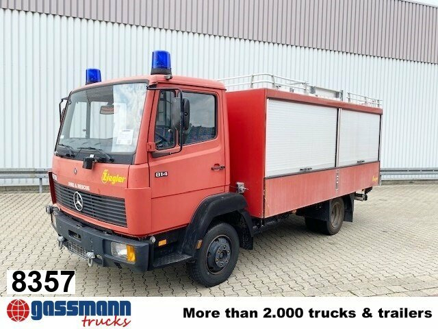 Mercedes-Benz LK 814 F 4x2, Ziegler RW1, 6-Zylinder Motor - Bakwagen: afbeelding 1 Mercedes-Benz LK 814 F 4x2, Ziegler RW1, 6-Zylinder Motor - Bakwagen: afbeelding 1