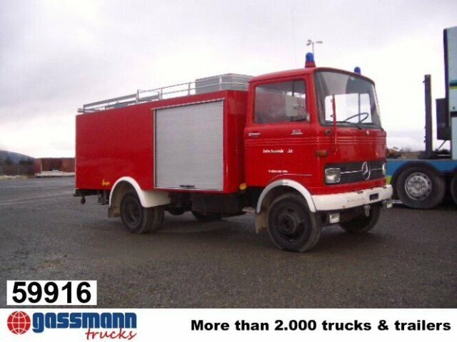 Mercedes-Benz LP 813 4x2 Löschfahrzeug mit Wasserbehälter - Brandweerwagen: afbeelding 1 Mercedes-Benz LP 813 4x2 Löschfahrzeug mit Wasserbehälter - Brandweerwagen: afbeelding 1