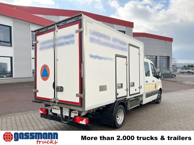 Koelwagen vrachtwagen Mercedes-Benz Sprinter 515 4x2 Doka, Kühlkoffer: afbeelding 10