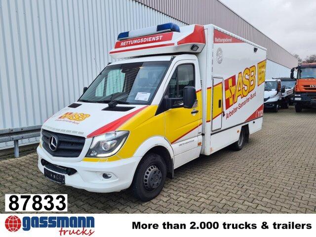 Mercedes-Benz Sprinter 516 CDI 4x2, Rettungswagen - Gesloten bestelwagen: afbeelding 1 Mercedes-Benz Sprinter 516 CDI 4x2, Rettungswagen - Gesloten bestelwagen: afbeelding 1
