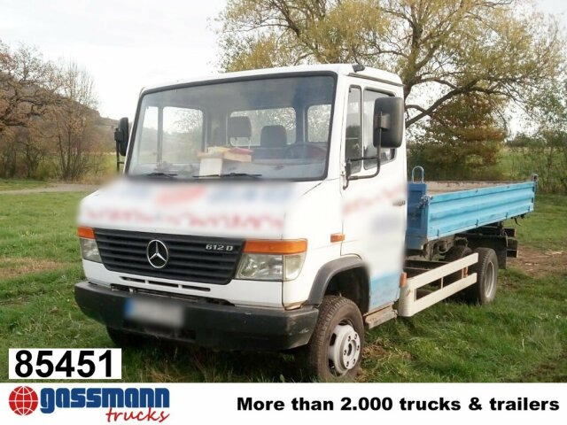 Mercedes-Benz Vario 612 DK 4x2, Kipper-Meiller - Kipper bestelwagen: afbeelding 1 Mercedes-Benz Vario 612 DK 4x2, Kipper-Meiller - Kipper bestelwagen: afbeelding 1