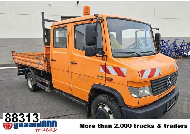 Mercedes-Benz Vario 813 D 4x2 Doka, Meiller Kipper - Kipper vrachtwagen: afbeelding 1 Mercedes-Benz Vario 813 D 4x2 Doka, Meiller Kipper - Kipper vrachtwagen: afbeelding 1