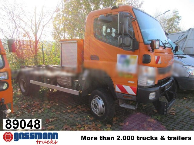 Mitsubishi Canter Fuso 6C18 4x4, Winterdienstausstattung, - Haakarmsysteem vrachtwagen: afbeelding 1 Mitsubishi Canter Fuso 6C18 4x4, Winterdienstausstattung, - Haakarmsysteem vrachtwagen: afbeelding 1