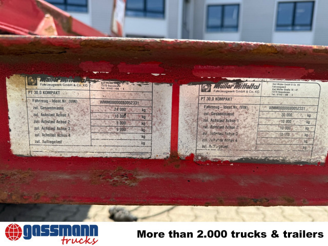 Müller-Mitteltal PT 30,0 Kompakt, verbr. auf 3m - Dieplader aanhangwagen: afbeelding 4 Müller-Mitteltal PT 30,0 Kompakt, verbr. auf 3m - Dieplader aanhangwagen: afbeelding 4