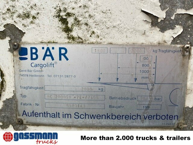ROHR 2-A-Kühlanhänger, LBW - Koelwagen aanhangwagen: afbeelding 5 ROHR 2-A-Kühlanhänger, LBW - Koelwagen aanhangwagen: afbeelding 5