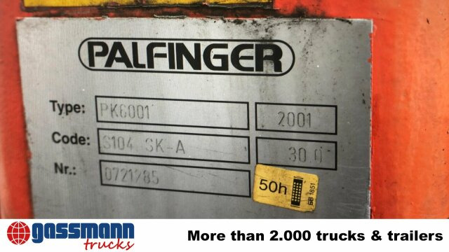 Renault D 180.75 4x2 mit Kran Palfinger PK6001 - Vrachtwagen met open laadbak, Kraanwagen: afbeelding 3 Renault D 180.75 4x2 mit Kran Palfinger PK6001 - Vrachtwagen met open laadbak, Kraanwagen: afbeelding 3